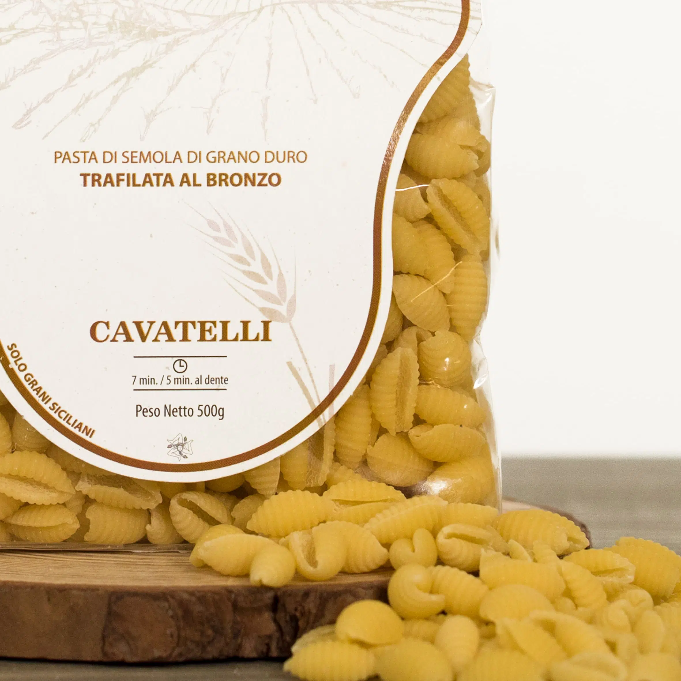 Pacchetto di cavatelli siciliani, 500g.